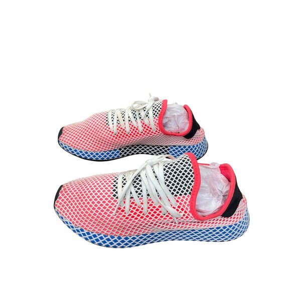 Adidas Deerupt Runner Mens Multi Color Running Sneakers Sz 2 SKU 9537 - Picture 3 of 12